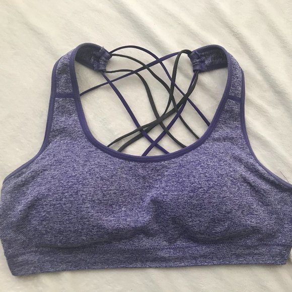 Cute Padded Sports Bra, Size Small - Picture 1 of 3